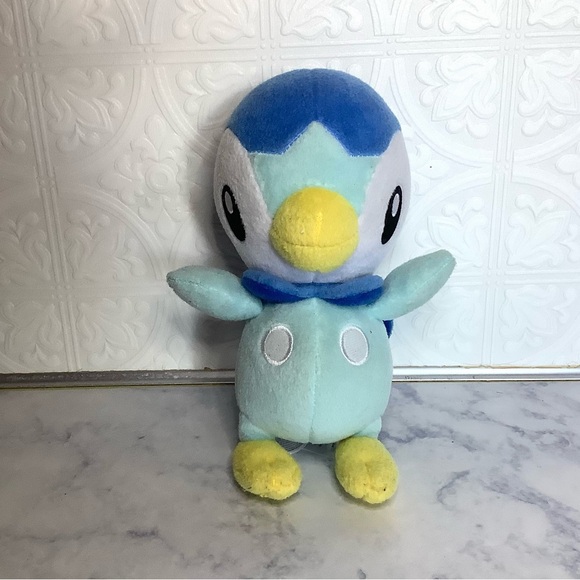 Pokemon Other - < 2015 Tomy Piplup Pokémon 8” Plush >